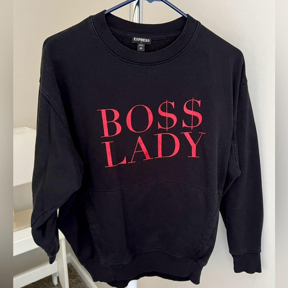 Boss Lady Crewneck Sweatshirt